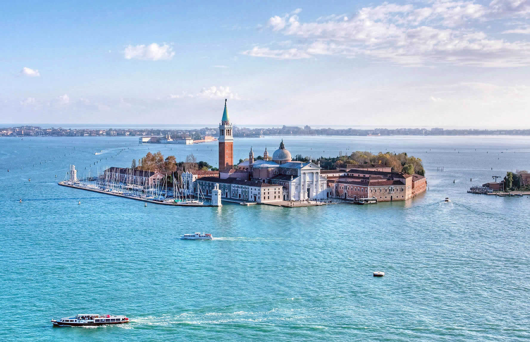 Sicht von San Giorgio Maggiore Insel